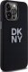 DKNY DKNY DKHCP15LSMCBSK iPhone 15 Pro 6.1" czarny/black hardcase Liquid Silicone Metal Logo 4