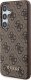 Guess Guess GUOHCSA55G4GFBR A55 A556 brązowy/brwon hardcase 4G Metal Gold Logo 1