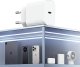 Ładowarka Usams USAMS Ład. siec. 1xUSB-C T65 PD20W (only head) PD Fast Charging biały/white CC226TC01 (US-CC226) 3