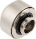 Optimus Optimus Hardtube Fitting, 12 mm, 6er-Pack mit Werkzeug - Satin Nickel 1