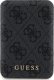 Powerbank Guess Guess 4G Leather Metal Logo MagSafe - Power Bank indukcyjny 5000 mAh 15W MagSafe (czarny) 1