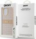 DKNY DKHCP14LPRTHSLP iPhone 14 Pro 6.1" różowy/pink hardcase Leather Mono Stripe & Metal Logo 8
