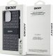 DKNY DKHCP14LPRTHSLK iPhone 14 Pro 6.1" czarny/black hardcase Leather Mono Stripe & Metal Logo 8