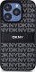 DKNY DKHCP15LPRTHSLK iPhone 15 Pro 6.1" czarny/black hardcase Leather Mono Stripe & Metal Logo 2