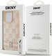DKNY DKHCP15LPCPTSSP iPhone 15 Pro 6.1" różowy/pink hardcase Leather Checkered Mono Pattern & Printed Stripes 8