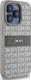 DKNY DKHCP15LPRTHSLE iPhone 15 Pro 6.1" beżowy/beige hardcase Leather Mono Stripe & Metal Logo 4