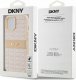 DKNY DKHCP15MPRTHSLP iPhone 15 Plus / 14 Plus 6.7" różowy/pink hardcase Leather Mono Stripe & Metal Logo 8