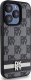 DKNY DKHCP15XPCPTSSK iPhone 15 Pro Max 6.7" czarny/black hardcase Leather Checkered Mono Pattern & Printed Stripes 4