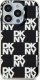 DKNY DKNY DKHCP15XHDLCEK iPhone 15 Pro Max 6.7" czarny/black hardcase IML Checkered Mono Pattern 3