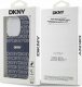 DKNY DKNY DKHMP15LHRHSEB iPhone 15 Pro 6.1" niebieski/blue hardcase IML Mono & Stripe MagSafe 8
