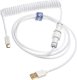 Ducky Ducky Coiled Cable - White Edition 1