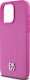 DKNY DKHMP15XPSHRPSP iPhone 15 Pro Max 6.7" różowy/pink hardcase Leather Monogram Pattern Metal Logo MagSafe 6