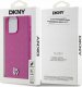 DKNY DKHMP15XPSHRPSP iPhone 15 Pro Max 6.7" różowy/pink hardcase Leather Monogram Pattern Metal Logo MagSafe 8