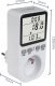 GreenBlue Miernik energii GreenBlue, watomierz,  typ E, 220-240V AC, 50Hz, max. obciążenie 16A, IP20, wbudowana bateria, GB364 E 8