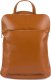 Beltimore Skórzany plecak damski torba 2w1 elegancki A4 włoski pojemny camel Vera Pelle S40 NoSize 5