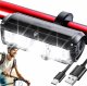 Alogy Lampka rowerowa przednia halogen LED światło oświetlenie roweru na przód rower kierownicę Mocna 900lm Alogy 610 czarna 3