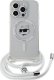 Karl Lagerfeld Karl Lagerfeld KLHMP14XHCCHNT iPhone 14 Pro Max 6.7" hardcase transparent IML Choupette Head & Cord Magsafe 2