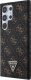Guess Etui Guess GUHCS24LPG4GPK Samsung Galaxy S24 Ultra hardcase 4G Triangle czarny/black 1