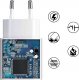 Ładowarka Samsung Oryginalna Ładowarka sieciowa USB-C Samsung 25W + Kabel Type C 180cm Premium Super Fast Charge Zestaw Biała 4