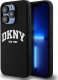 DKNY DKNY Liquid Silicone White Printed Logo MagSafe - Etui iPhone 14 Pro (czarny) 1