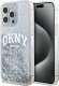 DKNY DKNY Liquid Glitter Big Logo - Etui iPhone 15 Pro Max (biały) 3