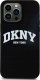 DKNY DKNY Liquid Silicone White Printed Logo MagSafe - Etui iPhone 15 Pro Max (czarny) 3