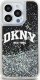 DKNY DKNY Liquid Glitter Big Logo - Etui iPhone 15 Pro (czarny) 1