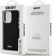 DKNY DKNY Liquid Silicone Small Metal Logo MagSafe - Etui iPhone 14 Pro (czarny) 8
