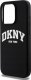 DKNY DKNY Liquid Silicone White Printed Logo MagSafe - Etui iPhone 13 Pro (czarny) 6