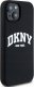 DKNY DKNY Liquid Silicone White Printed Logo MagSafe - Etui iPhone 15 Plus / 14 Plus (czarny) 4