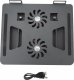 Alogy Podstawka stojak stolik pod laptopa 17.3" regulowana 360 chłodząca składany Aluminium 25x21.7cm Alogy Grafitowy 5