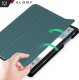 Etui na tablet Alogy Etui do Samsung Galaxy Tab A9+ Plus 2023 11" X210/X215/X216 obudowa na tablet Case Alogy Book Cover Zielone + Szkło 4