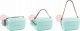 Lodówka turystyczna Polarbox Polarbox 6L Summer Pop Cyan-Rosa 12