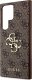 Guess GUESS GUHCS24L4GMGBR S24 ULTRA S928 BRĄZOWY/BROWN HARDCASE 4G BIG METAL LOGO standard 5