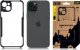 Tactical Tactical Quantum Stealth Cover for Apple iPhone 15 Plus Clear/Black standard 1