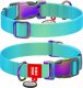 Collar WAU DOG OBROŻA RECYCLED GRADIENT L 2,5/33-49cm NYLON NIEBIESKA 1