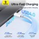 Kabel USB Baseus USB-C - USB-C 1 m Biały (1024213) 13