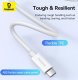 Kabel USB Baseus USB-C - USB-C 1 m Biały (1024213) 16