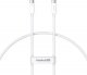 Kabel USB Baseus USB-C - USB-C 1 m Biały (1024213) 9