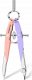 Staedtler Staedtler comfort 556, Pink, Violet, Metal, Plastic, 22.5 cm, 154 mm 2
