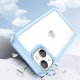 Braders Etui Outer sztywny pokrowiec z żelową ramką do iPhone 14 Plus niebieski 3