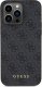 Guess Guess GUHCP15LG4GFGR iPhone 15 Pro 6.1" szary/grey hard case 4G Metal Gold Logo 2