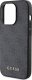 Guess Guess GUHCP15LG4GFGR iPhone 15 Pro 6.1" szary/grey hard case 4G Metal Gold Logo 6
