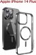 Swissten Clear Jelly Magstick Metallic for iPhone 14 Plus - Black 2