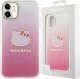 Sourcing Hello Kitty HKHCN61HDGKEP iPhone 11 / Xr 6.1" pink/pink hardcase IML Gradient Electrop Kitty Head 2
