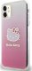 Sourcing Hello Kitty HKHCN61HDGKEP iPhone 11 / Xr 6.1" pink/pink hardcase IML Gradient Electrop Kitty Head 4