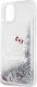 Sourcing Hello Kitty HKHCN61LIKHET iPhone 11 / Xr 6.1" silver/silver hardcase Liquid Glitter Charms Kitty Head 6