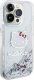 Sourcing Hello Kitty HKHCP14XLIKHET iPhone 14 Pro Max 6.7" silver/silver hardcase Liquid Glitter Charms Kitty Head 4