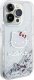 Sourcing Hello Kitty HKHCP14LLIKHET iPhone 14 Pro 6.1" silver/silver hardcase Liquid Glitter Charms Kitty Head 2