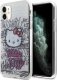 Sourcing Hello Kitty HKHCN61HDGPHT iPhone 11 / Xr 6.1" white/white hardcase IML Kitty On Bricks Graffiti 3